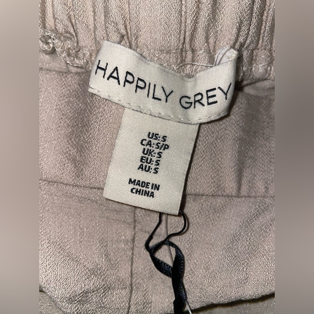 Size S Happily Grey Flared Pants